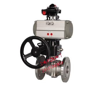 Q641F氣動(dòng)帶手輪球閥