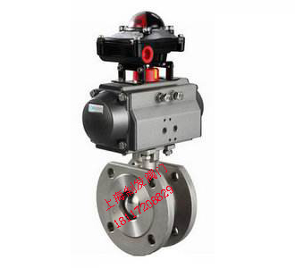 Q671F氣動對夾式球閥